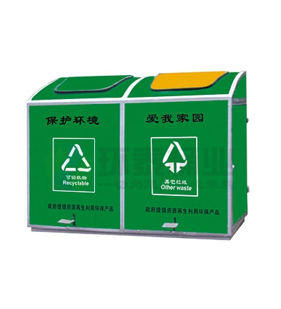 腳踏環(huán)保牛奶盒材質(zhì)分類垃圾桶