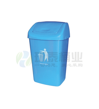 40L藍(lán)色室內(nèi)塑料垃圾桶