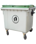 1100L四輪移動塑料垃圾桶HT-SL3020
